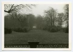 Park achter het Kasteel van Wippelgem, jaren 1960