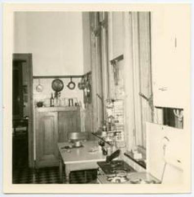 De keuken van het Kasteel van Wippelgem