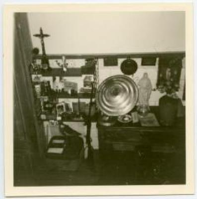 Studeerkamer in het Kasteel van Wippelgem