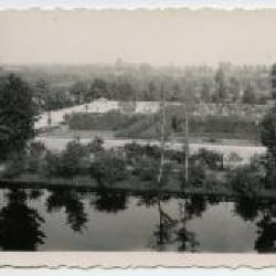 Moestuin van het Kasteel van Wippelgem, jaren 1950