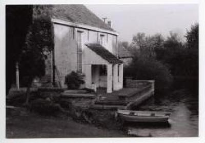 Terras van het hoveniershuis bij het Kasteel van Wippelgem, 2008
