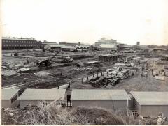 Start bouw burelen en labo Kuhlmann - 1963