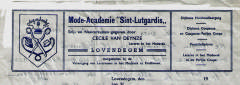 Briefhoofd Mode-Academie Sint-Lutgardis