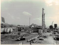 Bouw propyleenoxidefabriek Kuhlmann - september 1964