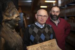 Erfgoedzorgers Walter Notteboom en Erik Blomme, Maldegem