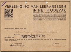 Diploma Cecile Van Deynze