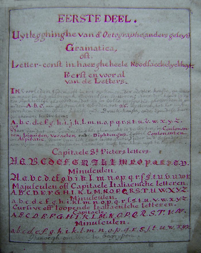 Grammatica Silvester Struyvelt