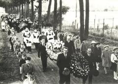 Begrafenisstoet baron Dons