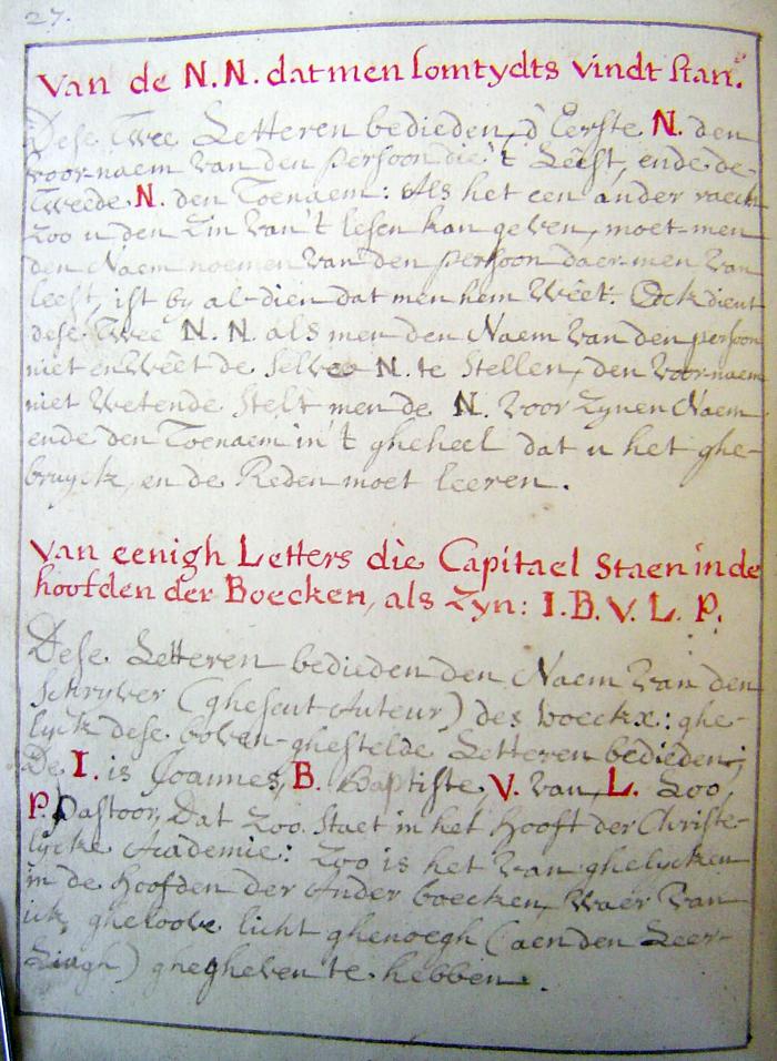 Sylvester Struyvelt Grammatica
