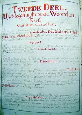Sylvester Struyvelt Grammatica