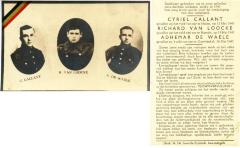 Oorlogsslachtoffers Cyriel Callant, Richard Van Lo
