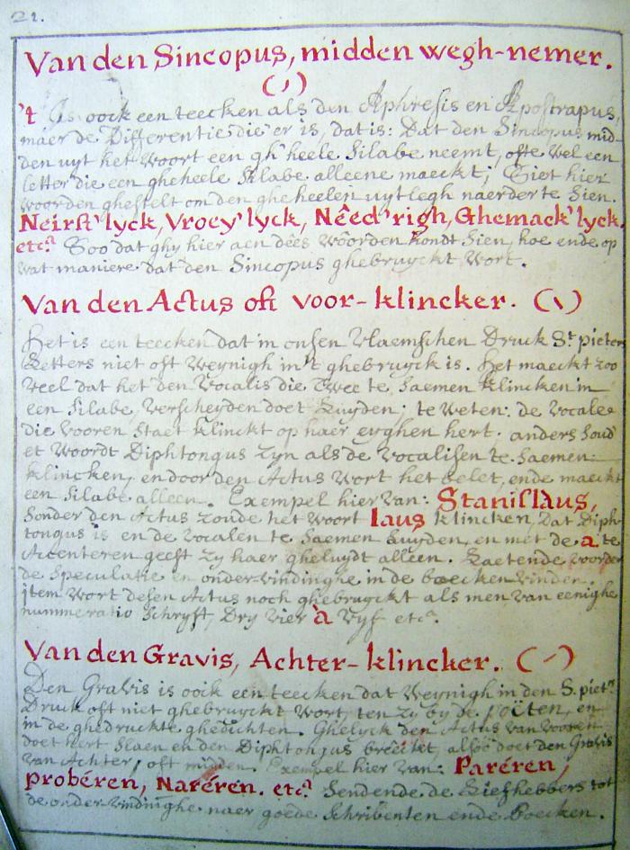Sylvester Struyvelt Grammatica