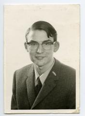 Portret van de jonge André Rossini, 1970