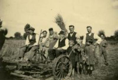 Het binnenhalen van de oogst, jaren 1940