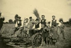Het binnenhalen van de oogst, jaren 1940