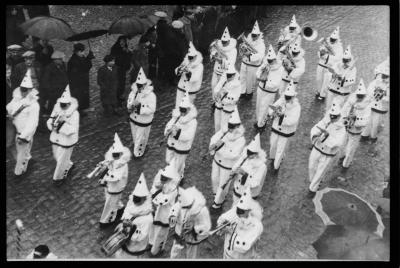 Inhuldiging van de nieuwe reuzen in Assenede, 1937
