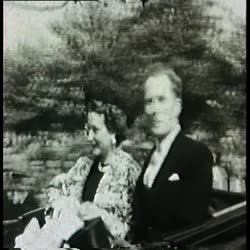 Film: Huldestoet voor burgemeester d'Alcantara, Lembeke 1946