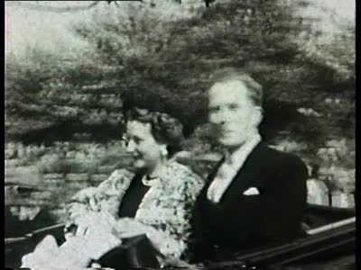 Film: Huldestoet voor burgemeester d'Alcantara, Lembeke 1946