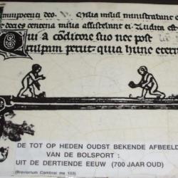 Bolsport, Oudste afbeelding, 13° eeuw