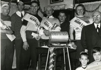 Huldiging winnaars bolderszesdaagse, Ertvelde