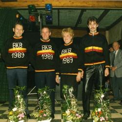 Huldiging Kampioenen van Belgie krulbol, 1989, Ertvelde