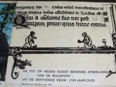 Bolsport, Oudste afbeelding, 13° eeuw