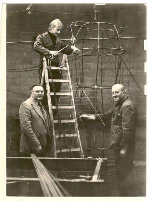 Reuzen van Eeklo in de maak