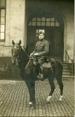 Soldaat te paard, Louis De Zutter, ca. 1926