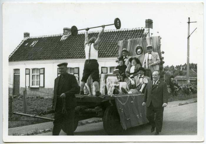 Wagen op Leestjeskermis