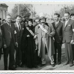 Miss en Mister Waarschoot op Leestjeskermis, jaren 1960