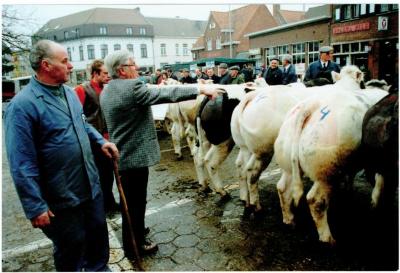 Keurders op de Vette Veemarkt, jaren 1990