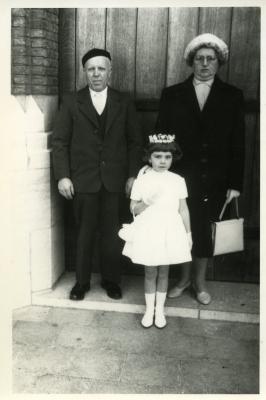 Eerste Communieportret, Ertvelde, 1962