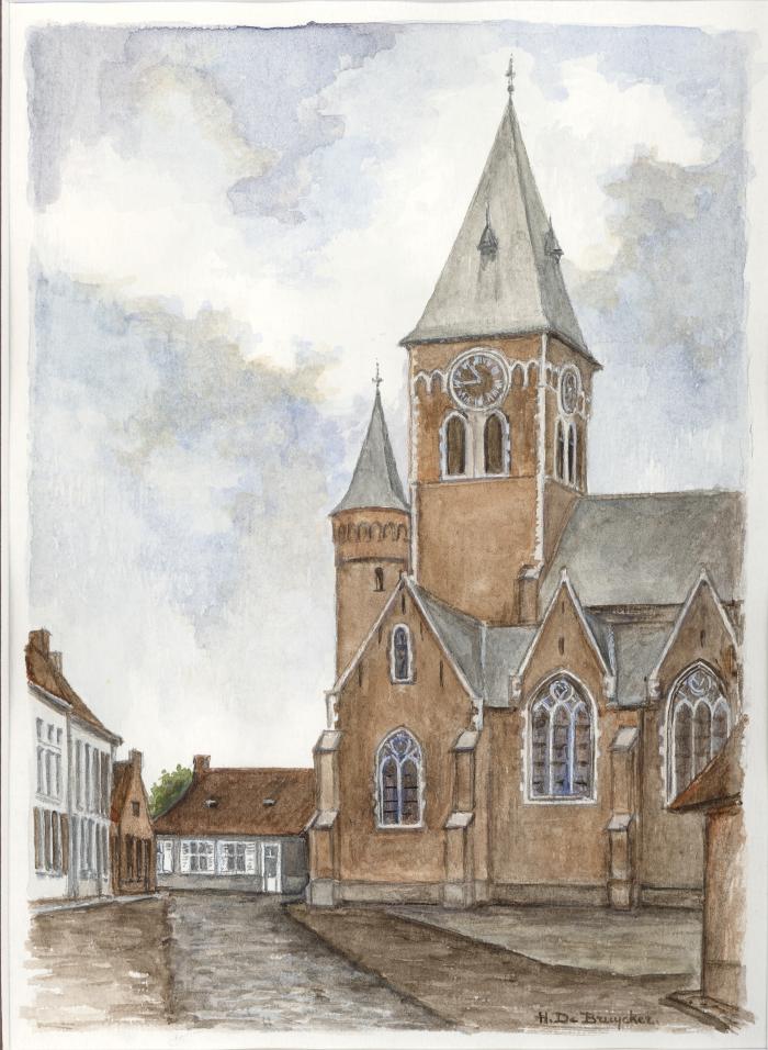 Dorp en kerk