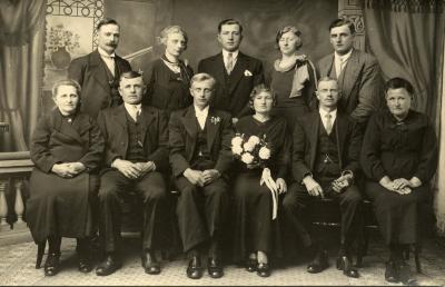 Huwelijk Raymond Van De Veire-Helena Claeys
