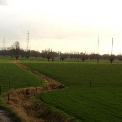 Helikoptervlucht over Zandeken 