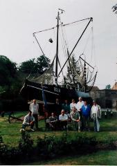 Boekhoutse Gidsen rond het monument BOU 8, 1989
