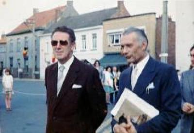 Inhuldiging van BOU 8 door Minister Van Elslande 