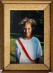 Garnaalprinses bij de jeugd in 1997: Evelien Coucquyt