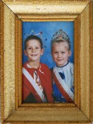 Garnaalprins en -prinses bij de jeugd in 1998