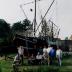 Boekhoutse Gidsen rond het monument BOU 8, 1989