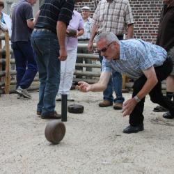 Erfgoedzorgers Mariette De Craene en Patrick Huyghe