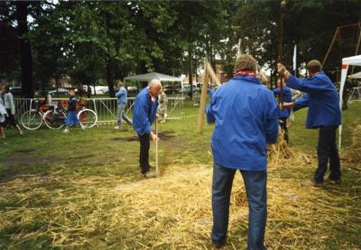 Vlegeldorsers uit Ursel demonstreren hun ambacht