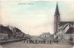 Postkaart Boulevard Zelzate, ca. 1910