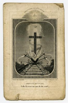 Bidprentje Maria Theresia Maeyens, Knesselare, 1847