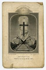 Bidprentje Maria Theresia Maeyens, Knesselare, 1847