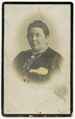 Bidprentje Mathildis Van Lierde, Ursel, 1914