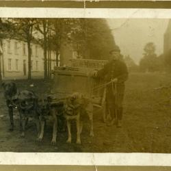 Een ritje op de boerenkar, jaren 1940