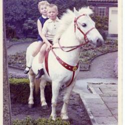 Schoolfoto Jongens 3e leerjaar, Waarschoot, 1959-1960