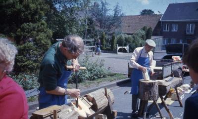 Klompenmakersfamilie uit Lembeke