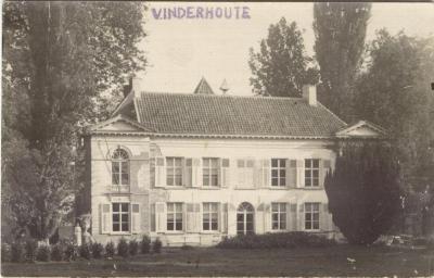 Kasteel Ten Velde, Vinderhoute